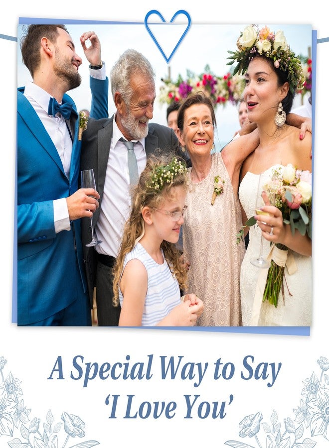 SEEBERY Set of 2 To My Dad and Mom on My Wedding Day Card – Thank You Gift from Bride and Groom, Heartfelt Parents Appreciation Card - Image 4