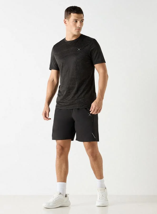 ADOT by Splash Plain Shorts with Drawstring Closure and Pockets