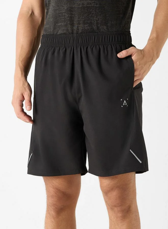 ADOT by Splash Plain Shorts with Drawstring Closure and Pockets