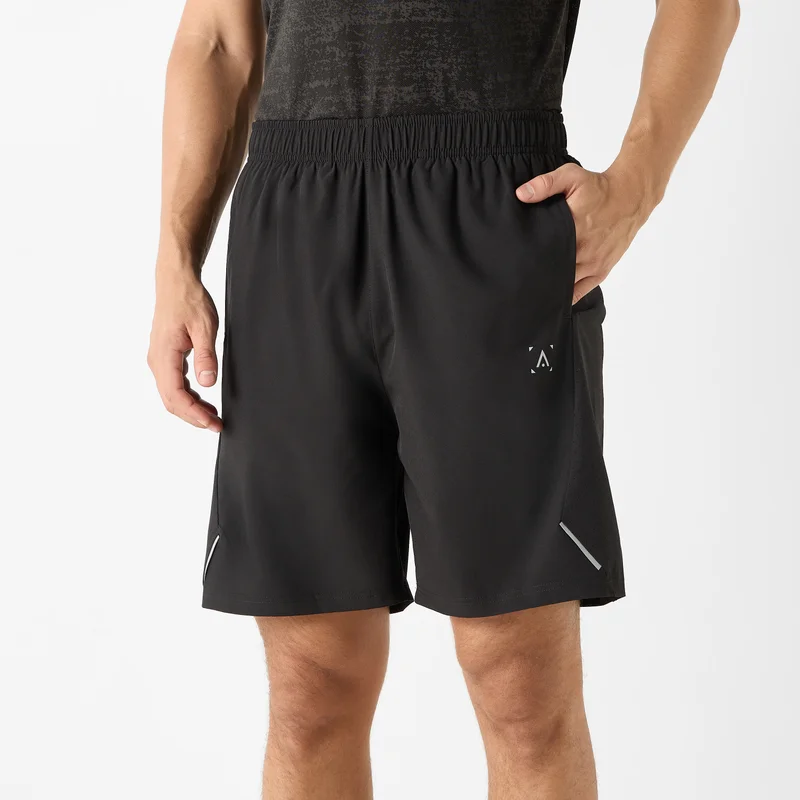 ADOT by Splash Plain Shorts with Drawstring Closure and Pockets