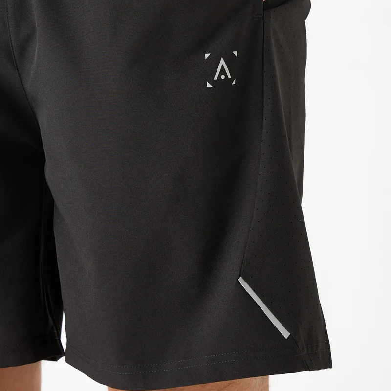 ADOT by Splash Plain Shorts with Drawstring Closure and Pockets