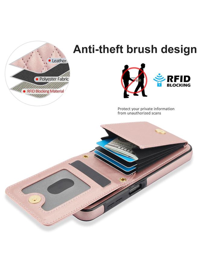 اس-توب جراب هاتف Samsung Galaxy S25 5G YM015 حقيبة بطاقات معينة الشكل مزودة بخاصية تحديد التردد اللاسلكي - Image 5