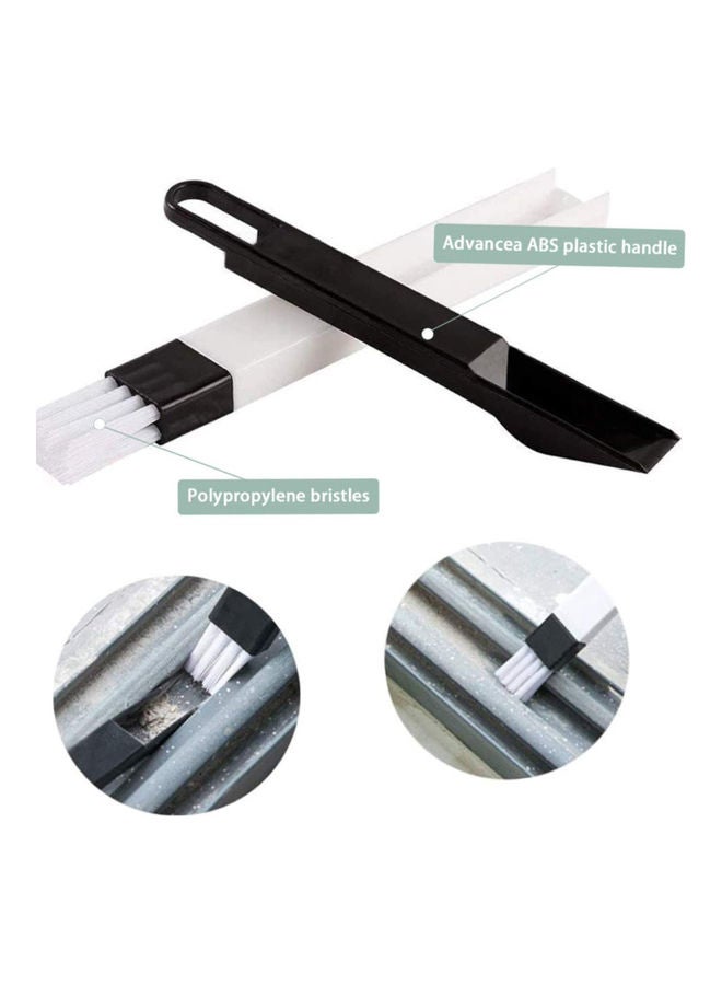 NIBEMINENT 8-Piece Multifunctional Convenient Tile Crevice Brushes Kit Multicolour - Image 5