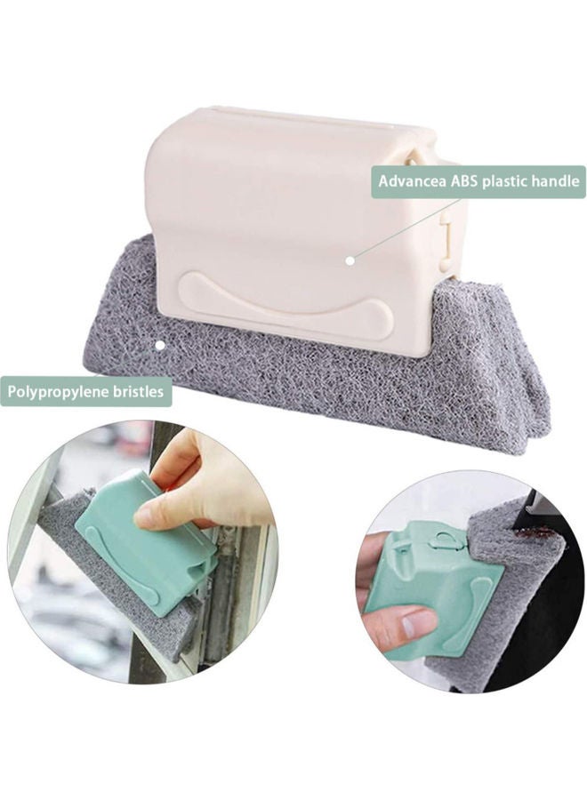 NIBEMINENT 8-Piece Multifunctional Convenient Tile Crevice Brushes Kit Multicolour - Image 4