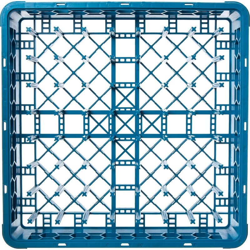 Carlisle Polypropylene Carlisle Blue OptiClean All Purpose Plate and Tray Rack 32 inch Inside Height  1 each - Image 3