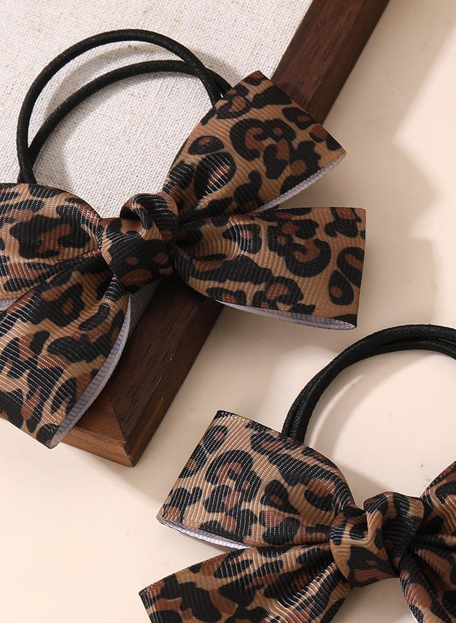 Take Two Set of 2 - Bowknot Hair Ties - Image 3