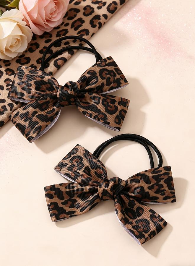 Take Two Set of 2 - Bowknot Hair Ties - Image 4