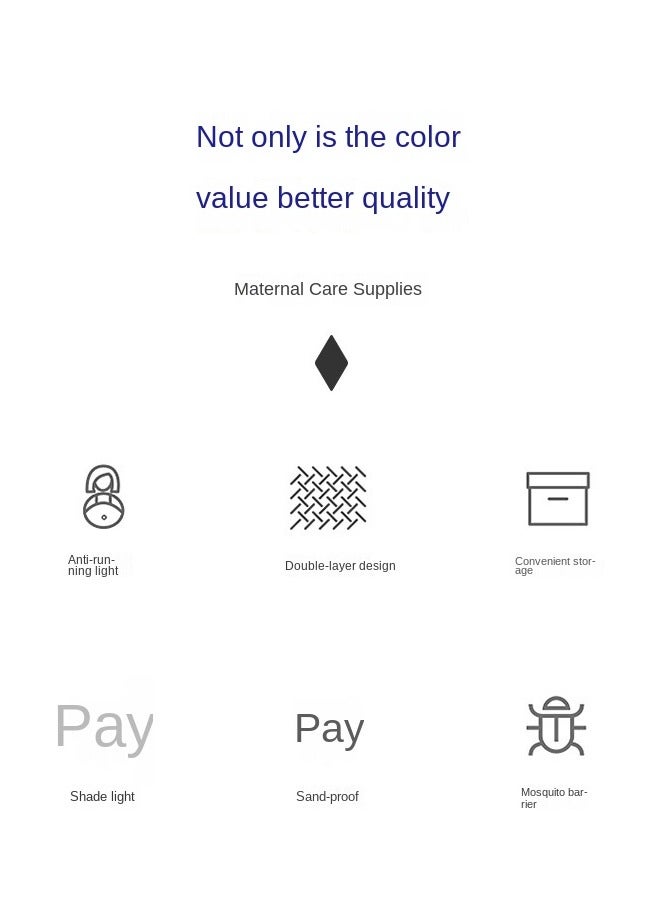 أوريتي تعديل ومريح القطن الرضاعة الطبيعية وشاح مع حقيبة حمل للتخزين - Image 4