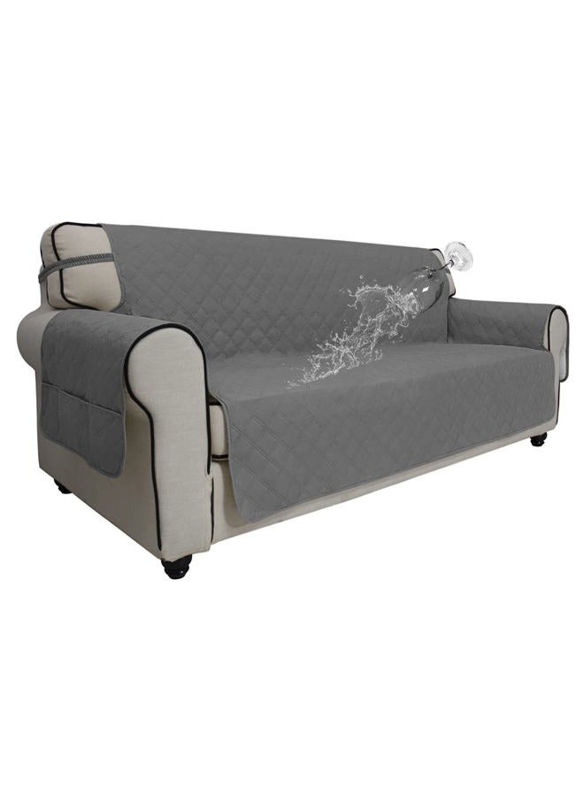 Easy-Going Sofa Slipcover Oversized Sofa Cover Waterproof Couch Cover Furniture Protector Cover Pets Covers Washable Non-Slip Fabric Pets Kids Children Dog Cat (Oversized Sofa, Grey) - Image 1