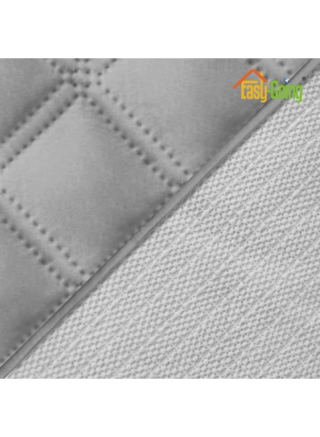 Easy-Going Sofa Slipcover Oversized Sofa Cover Waterproof Couch Cover Furniture Protector Cover Pets Covers Washable Non-Slip Fabric Pets Kids Children Dog Cat (Oversized Sofa, Grey) - Image 5