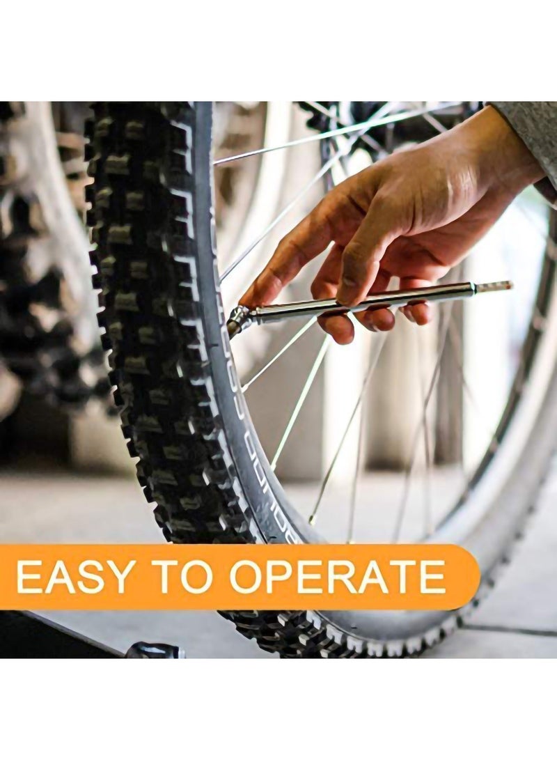 Loquat 50 Psi Pencil Tire Pressure Gauges 2 Pack , Ntegrated Deflator Valve, Chuck, and Abs Indicator Bar - Image 5