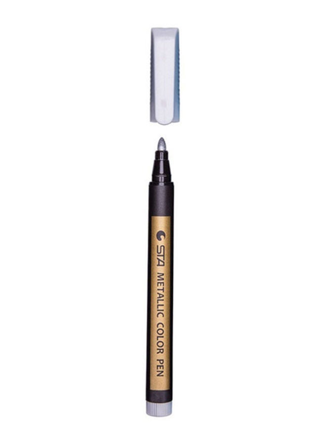 NIBEMINENT Colored Waterproof Marker Pen Grey