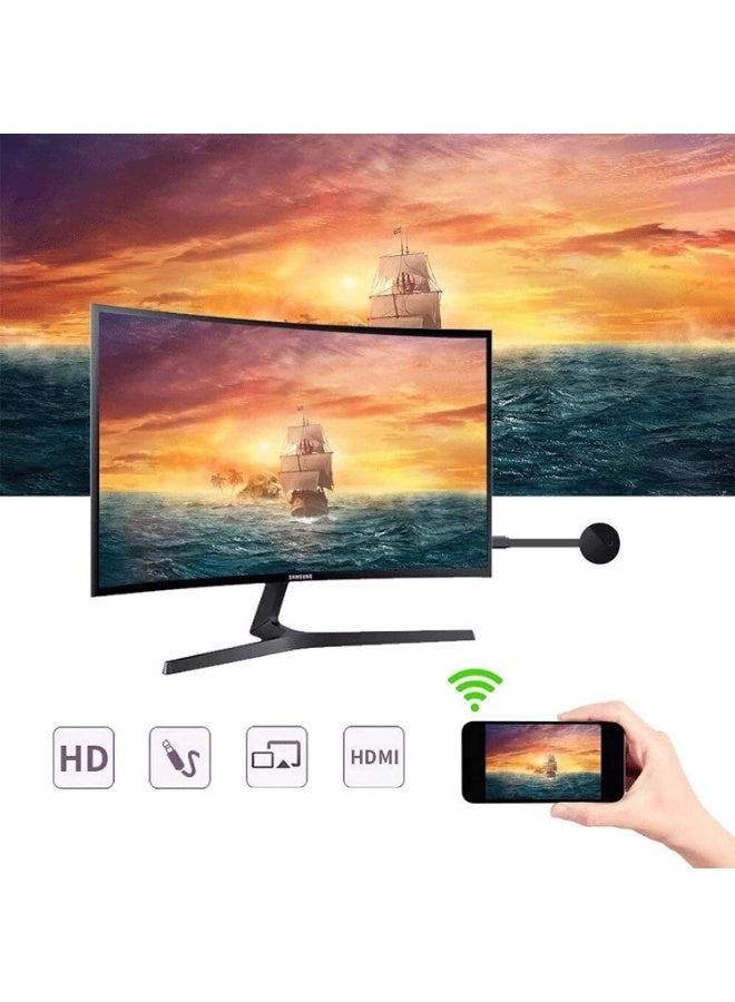 شاشة عرض لاسلكية واي فاي 4K دونجل HDMI – متوافق مع أجهزة أندرويد وiOS وويندوز - Image 3