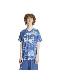 Adidas Adidas Ajax A Jsy Blue Football Jerseys For Men Xs  - Image 4