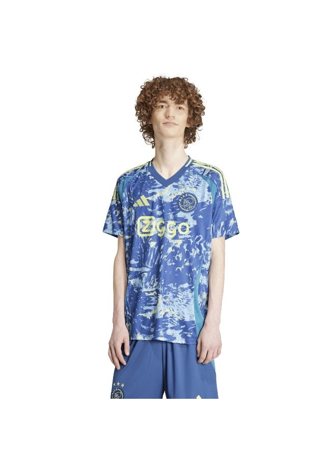 Adidas Adidas Ajax A Jsy Blue Football Jerseys For Men Xs  - Image 4