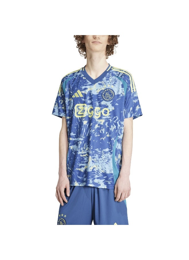 Adidas Adidas Ajax A Jsy Blue Football Jerseys For Men Xs  - Image 5
