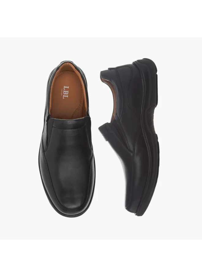 LBL by Shoexpress Men Solid Slip-On Loafers