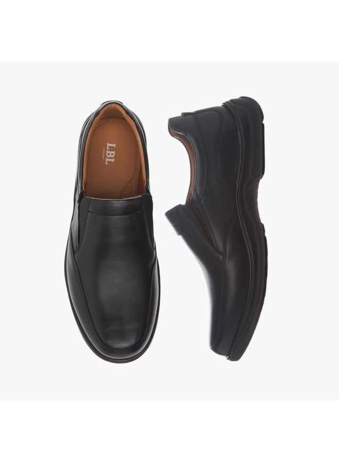 LBL by Shoexpress Men Solid Slip-On Loafers - Image 3