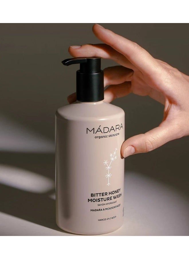 Mádara Bitter Honey Moisture Wash 500ml - Image 3
