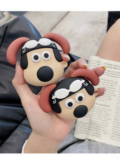 KUYING Suitable For Apple Bluetooth Earphones With Silicone Cartoon Protective Case 