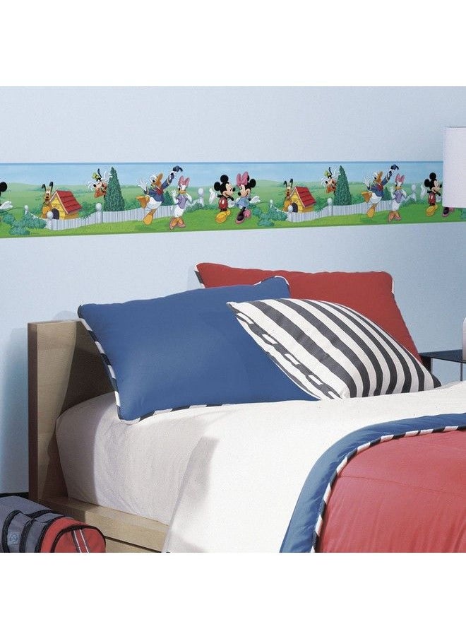 RoomMates - Mickey And Friends Peel And Stick Border (Multicolor) - Image 1