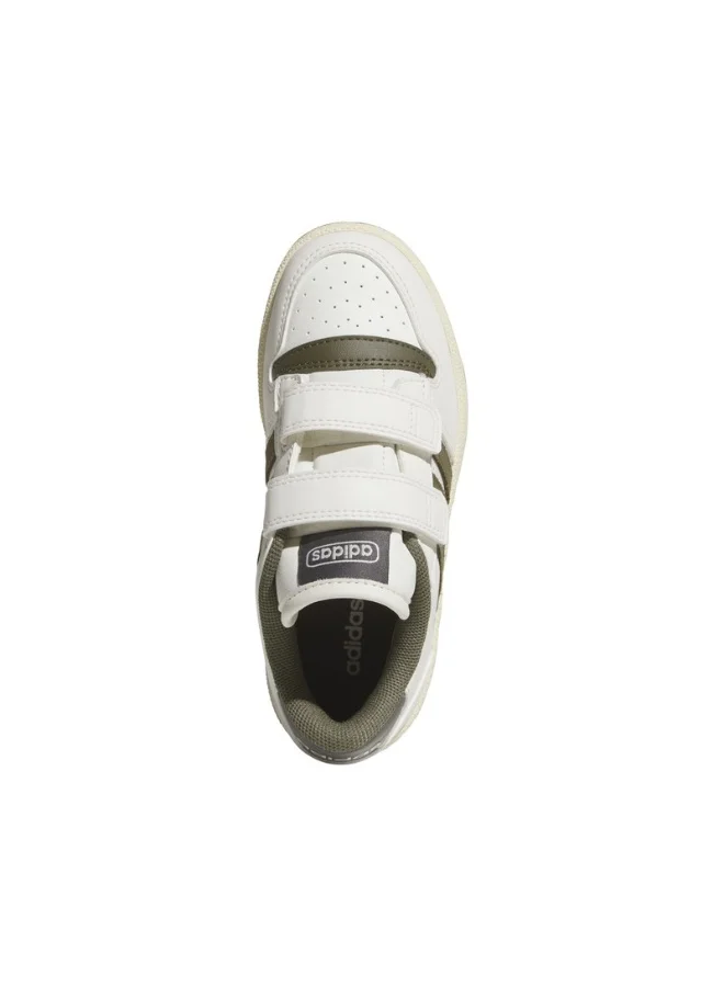 adidas Break Start El Cf C U White Basketball Shoes For Kids