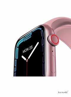 Joyeworld HW67 Pro Max Smartwatch with Bluetooth Call Pink  - Image 2