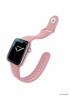 Joyeworld HW67 Pro Max Smartwatch with Bluetooth Call Pink  - Image 5