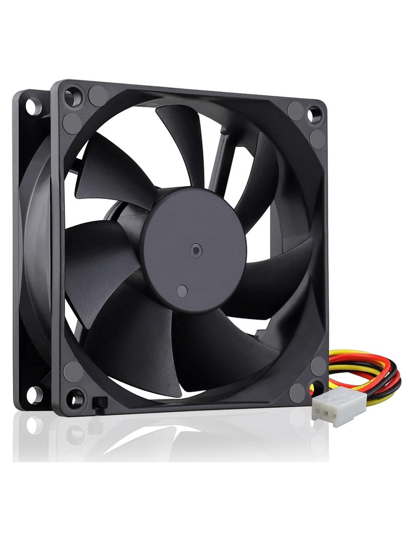Lucky Sky 92mm Fan DC 24V Computer Fan (92X92X25MM)24V 92mm x 92mm x 25mm 3-Pin High Performance Cooling Fan. - Image 2