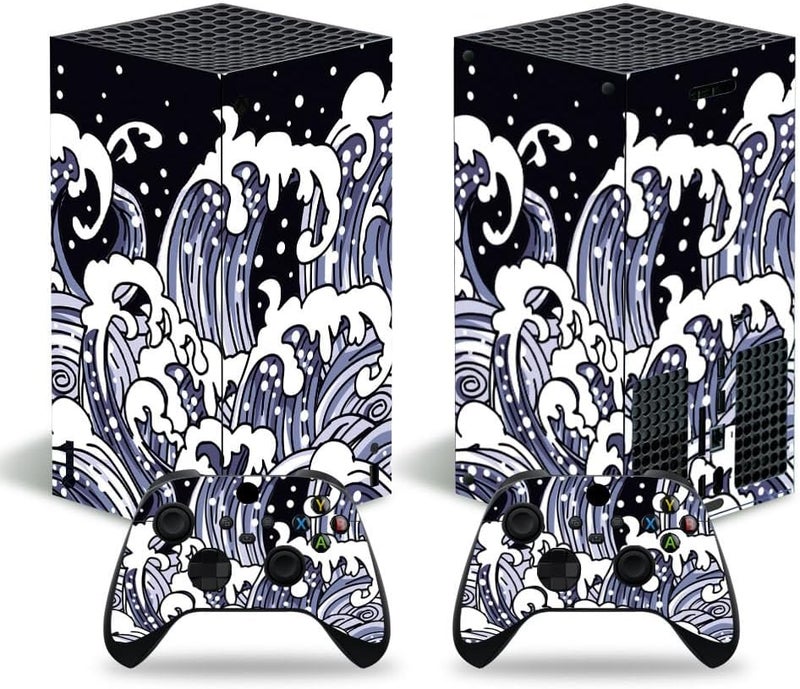 Xbox Series X Digital Stickers Full Body Vinyl Skin Decal Protective Cover for Microsoft Xbox Series X Digital Console and Controllers (Series X Digital C)