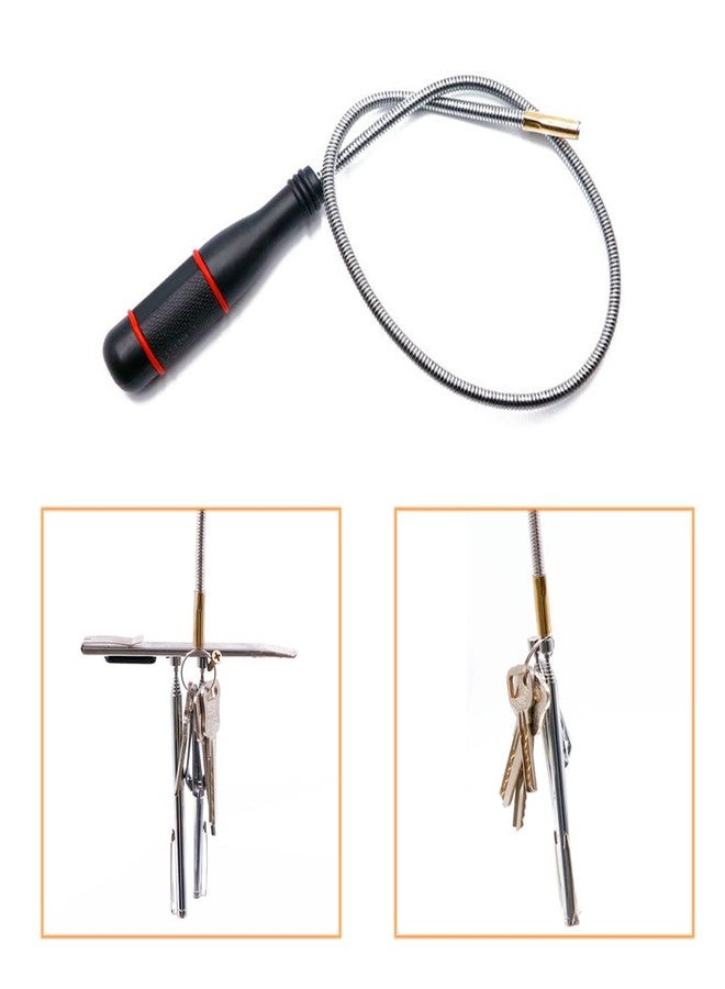 KITEVICH 4 Pack Telescoping Magnet Pick-up Tool Set - Retrieving Pickup Tools，Extendable Pick Up Tools，Bendable Spring Magnet Stick，Flexible Extra Long Reach Bendable Curve Grabber with 4 Claws - Image 5