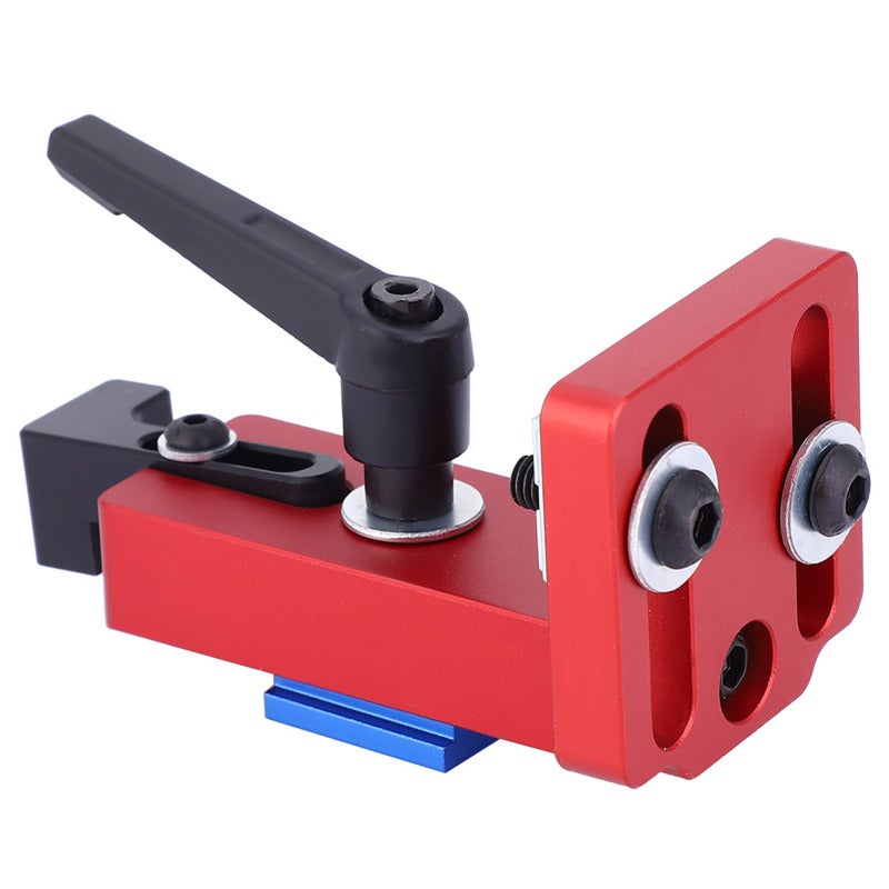 45 Type Chute Locator Aluminium Alloy Backing Connector Miter Track Stop Woodworking Guide Rail Tool - Image 1
