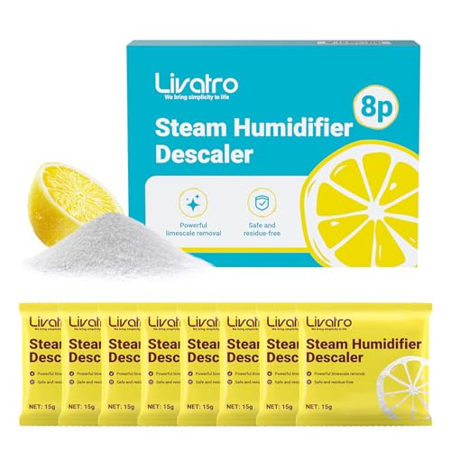 Livatro Citric Acid Cleaning – 8 Individually Wrapped Descalers for Humidifiers, Kettles & Distillers | Powerful Anti‑Limescale, Moisture‑Resistant & Eco‑Friendly - Image 1