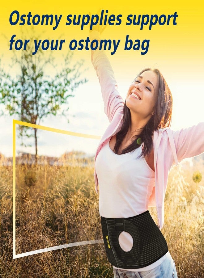 URIEL Abdominal Ostomy Belt Ostomy Supplies Stealth Support Belt Bag for Men Women, Comfortable for Post Operative Care After Surgery Size 5 (44.25'-48' - Image 5