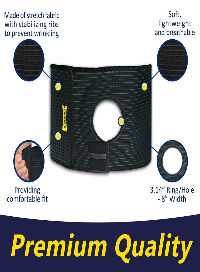 URIEL Abdominal Ostomy Belt Ostomy Supplies Stealth Support Belt Bag for Men Women, Comfortable for Post Operative Care After Surgery Size 5 (44.25'-48' - Image 4