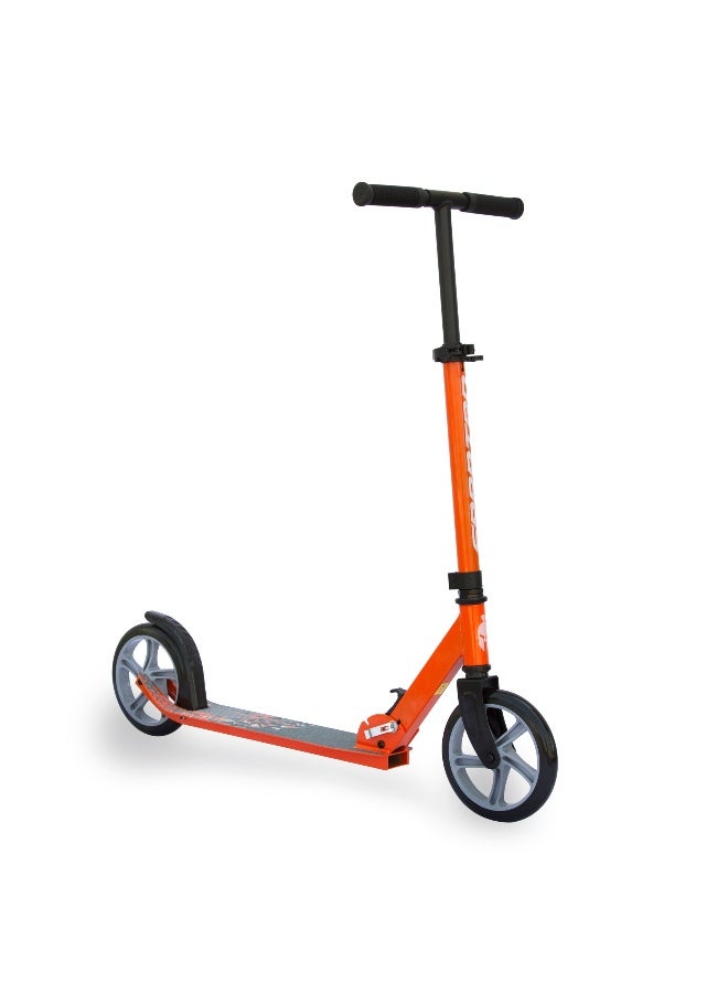 Spartan Folding Scooter (Orange, 200 mm) - Image 1