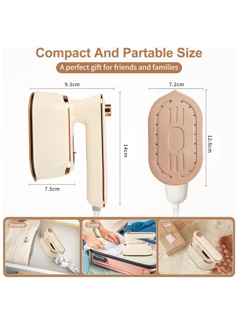 ساكن بخار صغيرة للسفر،  بخار محمولة باليد للملابس، بخار صغيرة للملابس بحجم السفر،  بخار محمولة باليد، هدية أساسية للسفر - Image 2