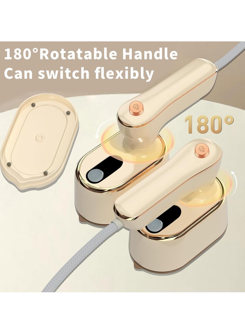 ساكن بخار صغيرة للسفر،  بخار محمولة باليد للملابس، بخار صغيرة للملابس بحجم السفر،  بخار محمولة باليد، هدية أساسية للسفر - Image 3