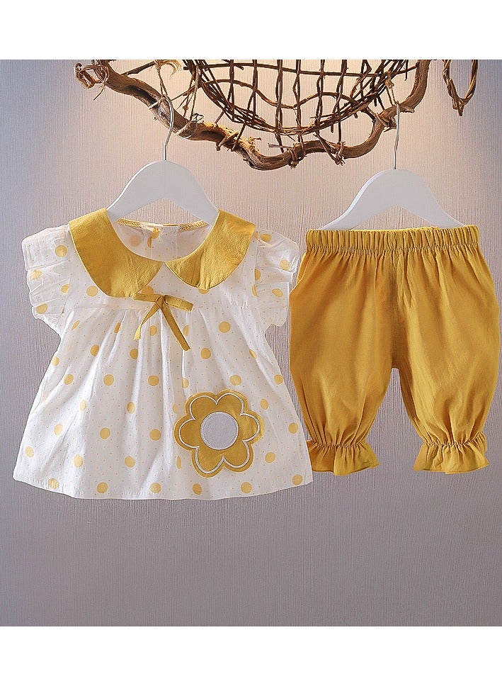 KUYING New Western Style Floral Two-Piece Set  - Image 1