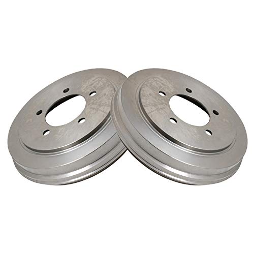 TRQ Brake Drum & Shoe Rear Set Kit Compatible with Chrysler Dodge Jeep - Image 3