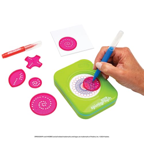 Spirograph Travel – Arts and Crafts, Travel Toys, Kids Toys, Art, Craft Supplies, Drawing Kit, Toddler Activities, Unleash Your Child Inner Artist, Ages 5+ - Image 5