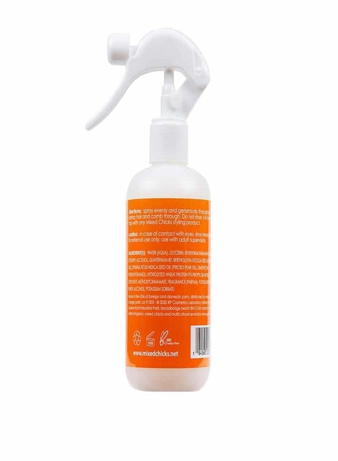 Mixed Chicks Base Coat w/Prickly Pear Seed Oil for Hair Detangling & Shine, 9 fl. oz. - Image 2