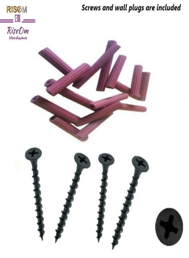 RiseOm Steel SL Bracket/SL Type Shelf Bracket (Pack of 6, 6 inch) - Image 4