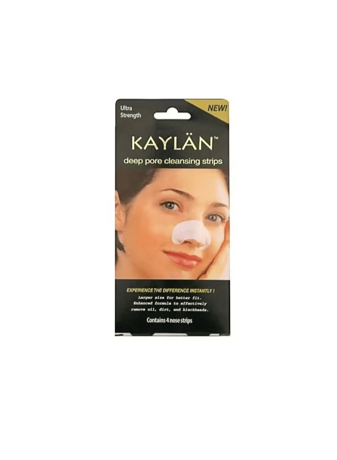 Kaylan Deep Pore Cleansing Nose Strips – 4 Pieces