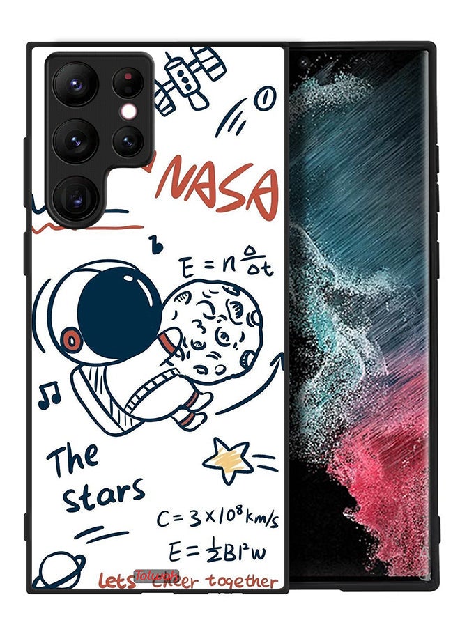 Tolwak Samsung Galaxy S22 Ultra 5G Protective Case Cover Nasa The Stars - Image 2