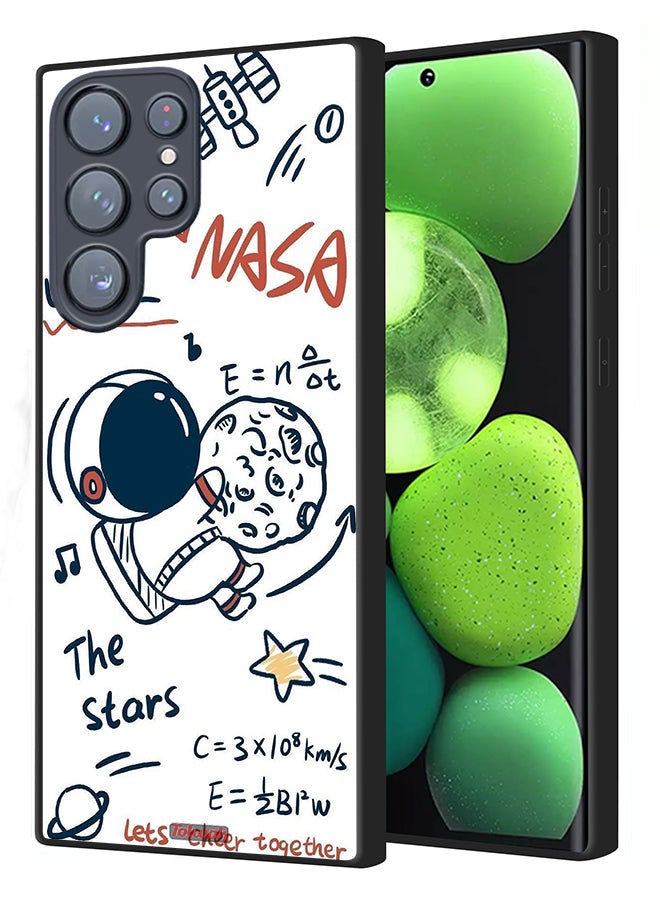 Tolwak Samsung Galaxy S22 Ultra 5G Protective Case Cover Nasa The Stars - Image 1