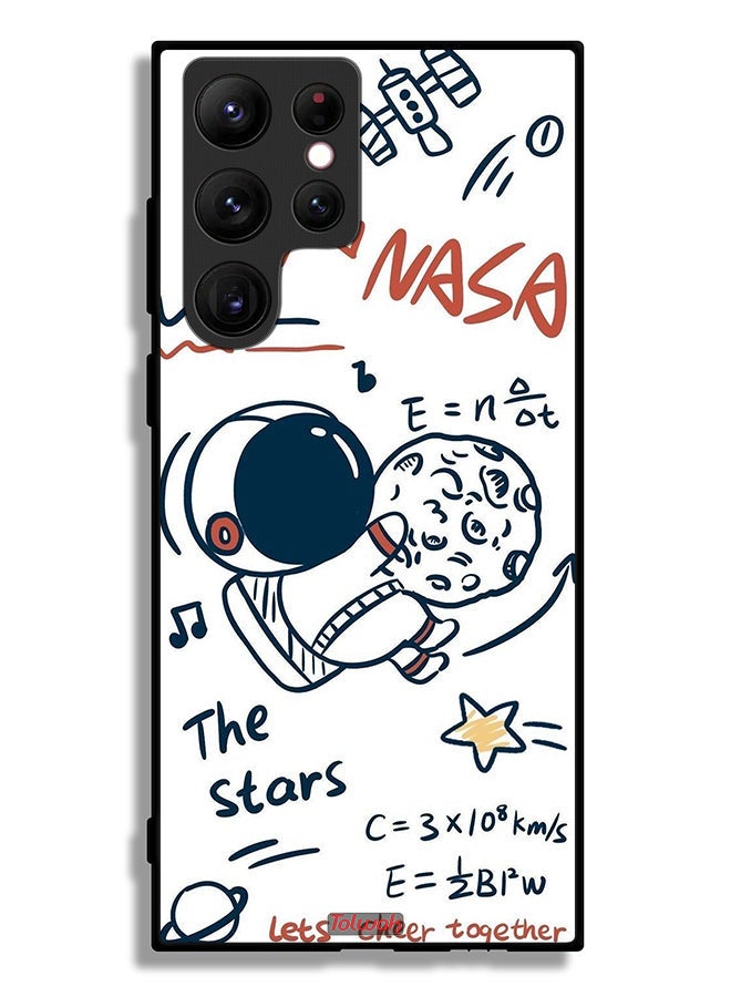 Tolwak Samsung Galaxy S22 Ultra 5G Protective Case Cover Nasa The Stars - Image 3