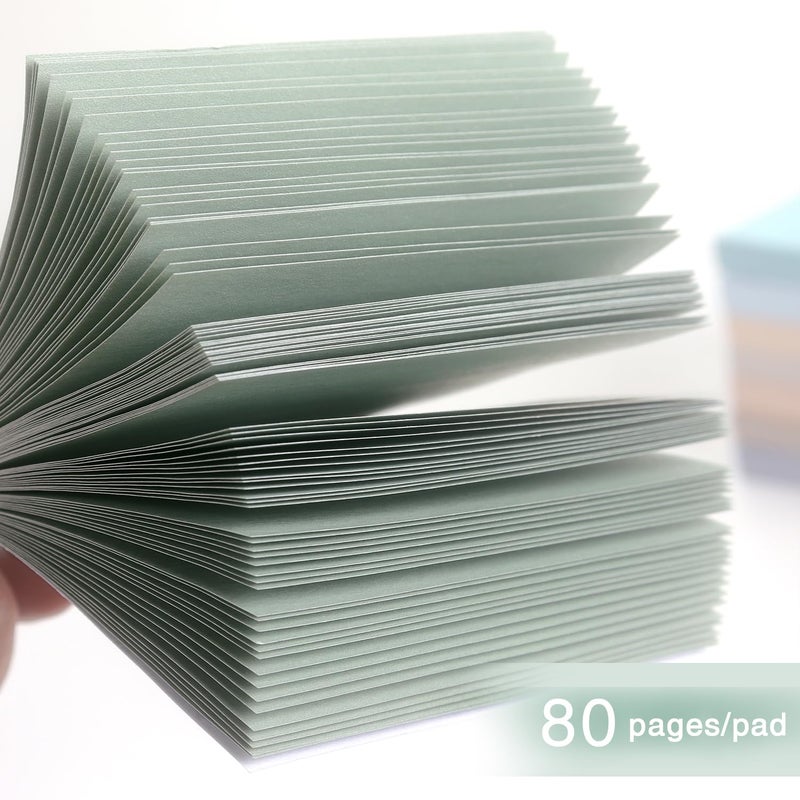 Eastern Wolf Vintage Colors Sticky Notes 3x3 inch, 8 Pads, Self-Stick Note Pads, Super Sticky Self-Adhesive Sticky Notes, 8 Pads/Pack, 80 Sheets/Pad - Image 4