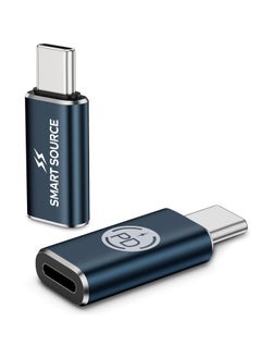SMART SOURCE iPhone 15 Lightning to USB C Adapter, Lightning Female To USB C Converter Adapter, for iPhone 15 Plus/15 Pro Max, iPad Pro, S22 S23 S24 Ultra Support Charging & Data Transfer,【2 Pcs】
