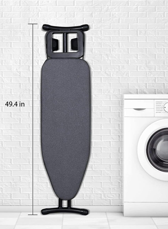 كادي ون طاولة كي مقاوم للحرارة مع غطاء طاولة الكي مع بطانة سيليكون عالية التحمل بقياس 135 × 45 سم - Image 4